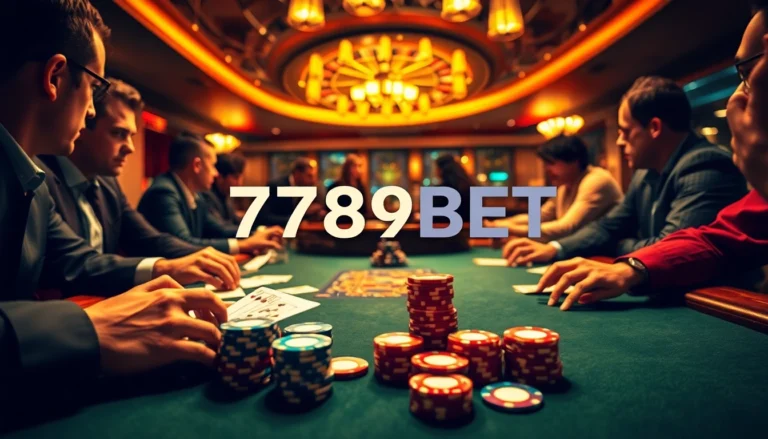 Experience the thrill of winning at poker with 789BET's vibrant casino action.