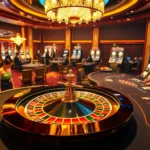 Experience the excitement at ea77 casino with vibrant roulette and thrilling blackjack games in action.
